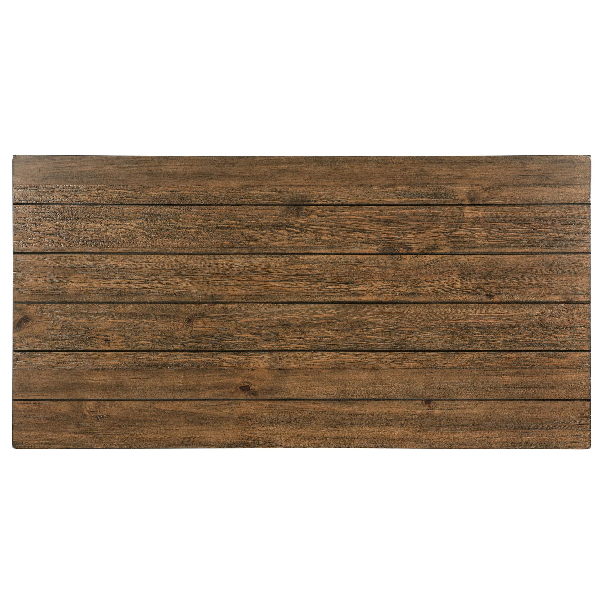 Coaster Furniture Payne 710548 Wood Coffee Table with Shelf - Distressed Brown IMAGE 4