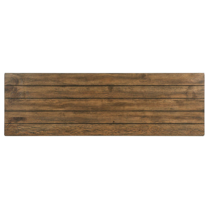 Coaster Furniture Payne 710549 Wood Entryway Sofa Console Table - Distressed Brown IMAGE 4