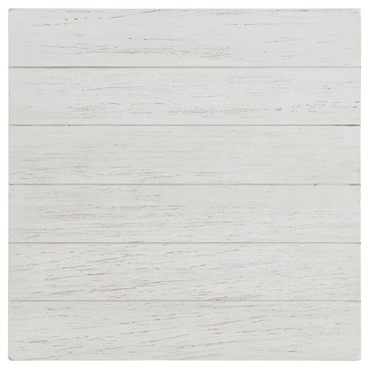 Coaster Furniture Payne 710556 Wood End Table with Shelf - Distressed White IMAGE 4