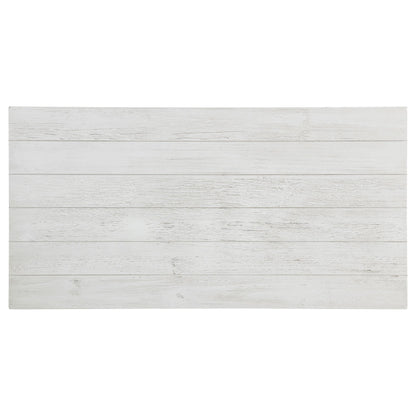 Coaster Furniture Payne 710558 Wood Coffee Table with Shelf - Distressed White IMAGE 4