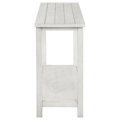Coaster Furniture Payne 710559 Wood Entryway Sofa Console Table - White IMAGE 3