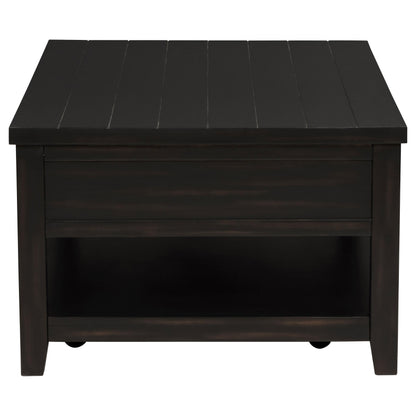 Coaster Furniture Concord 710578 2-Drawer Rectangular Coffee Table - Distressed Java IMAGE 5