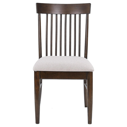 Coaster Furniture Everton 108892 Wood Dining Side Chair - Dark Walnut IMAGE 3