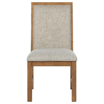 Coaster Furniture Bruner 109102 Upholstered Side Chair - Natural Brown IMAGE 3