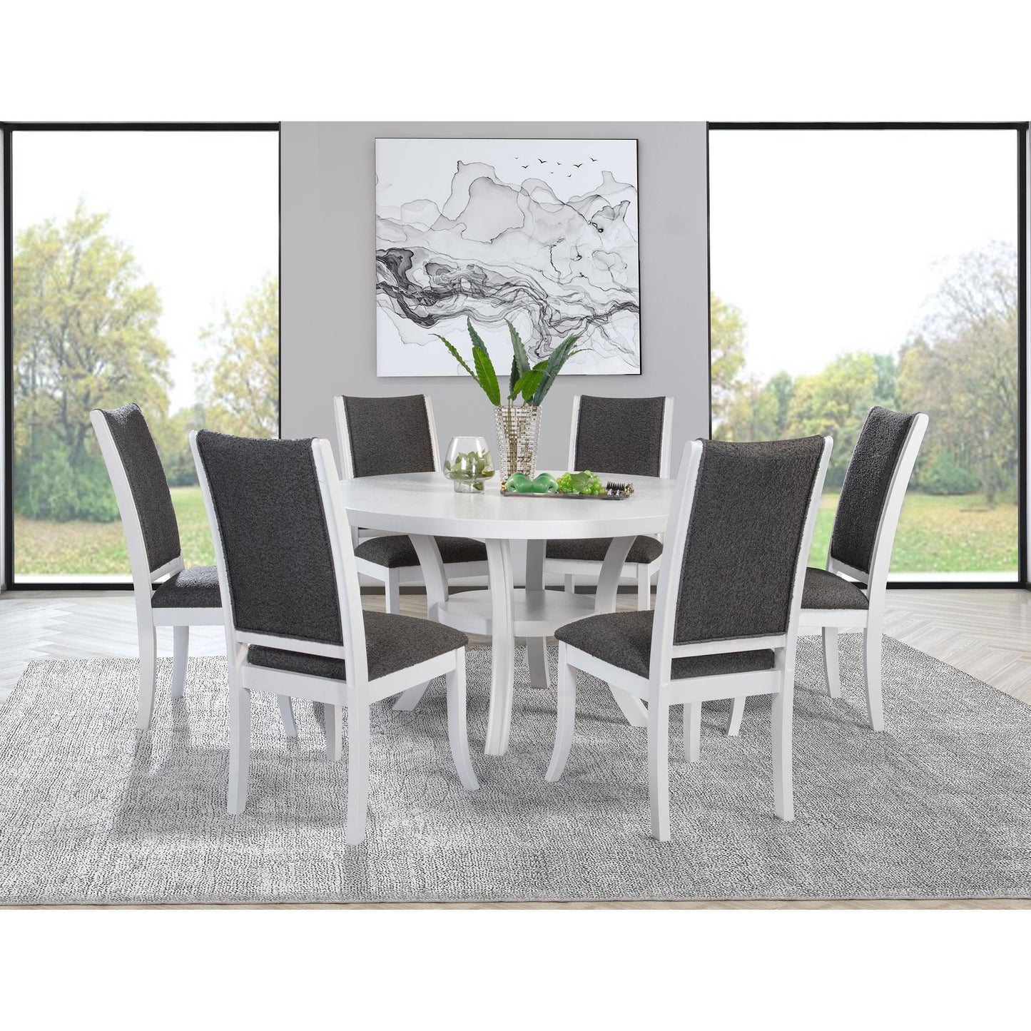 Coaster Furniture Judd 109332 Upholstered Dining Side Chair - Pearl White IMAGE 10