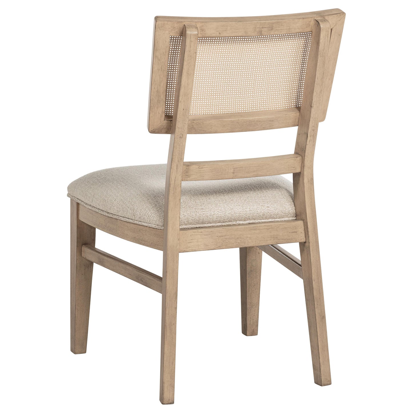  Coaster Furniture Kailani 109382 Rattan Cane Dining Side Chair - Beige Oak IMAGE 4