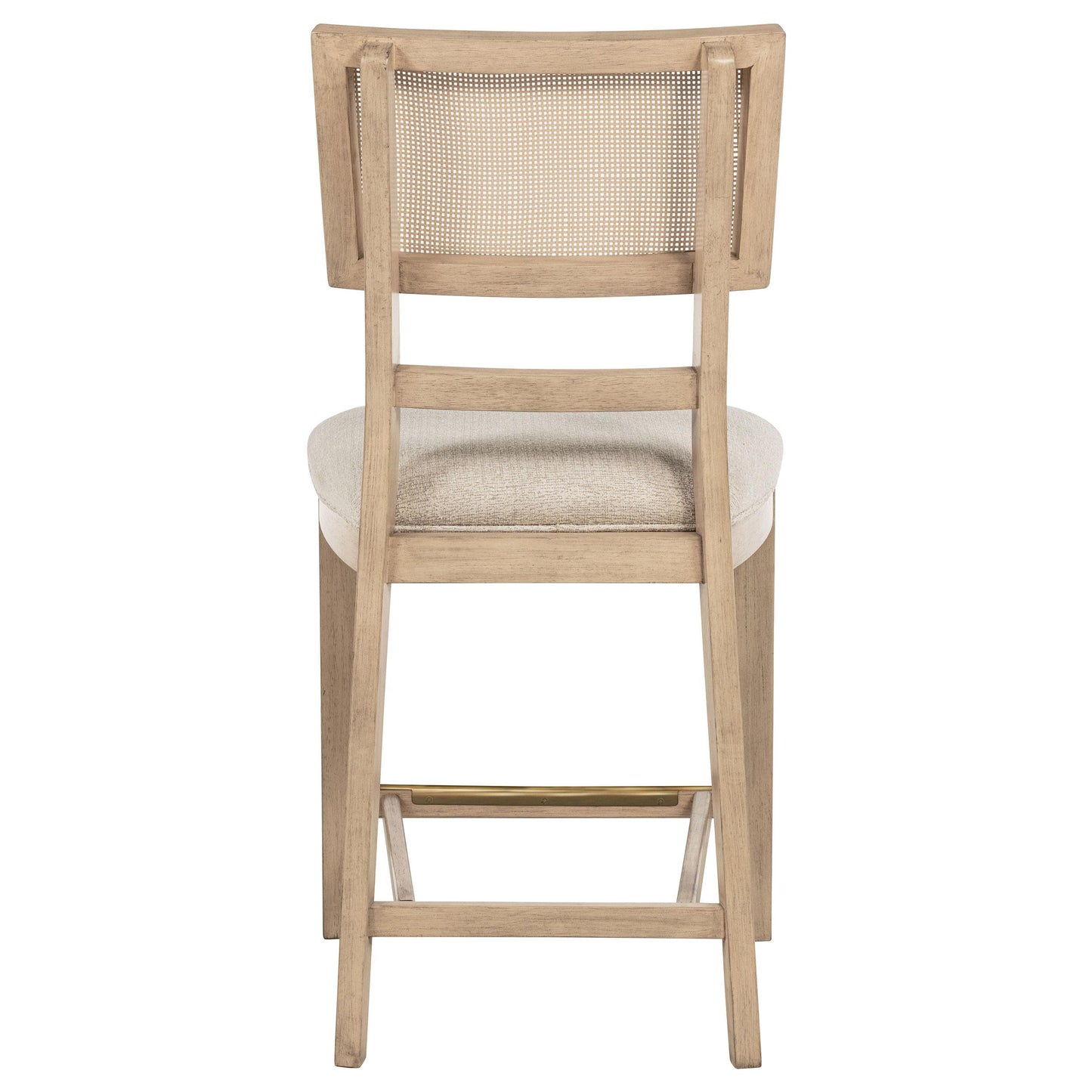  Coaster Furniture Kailani 109389 Rattan Cane Counter Side Chair - Beige Oak IMAGE 7