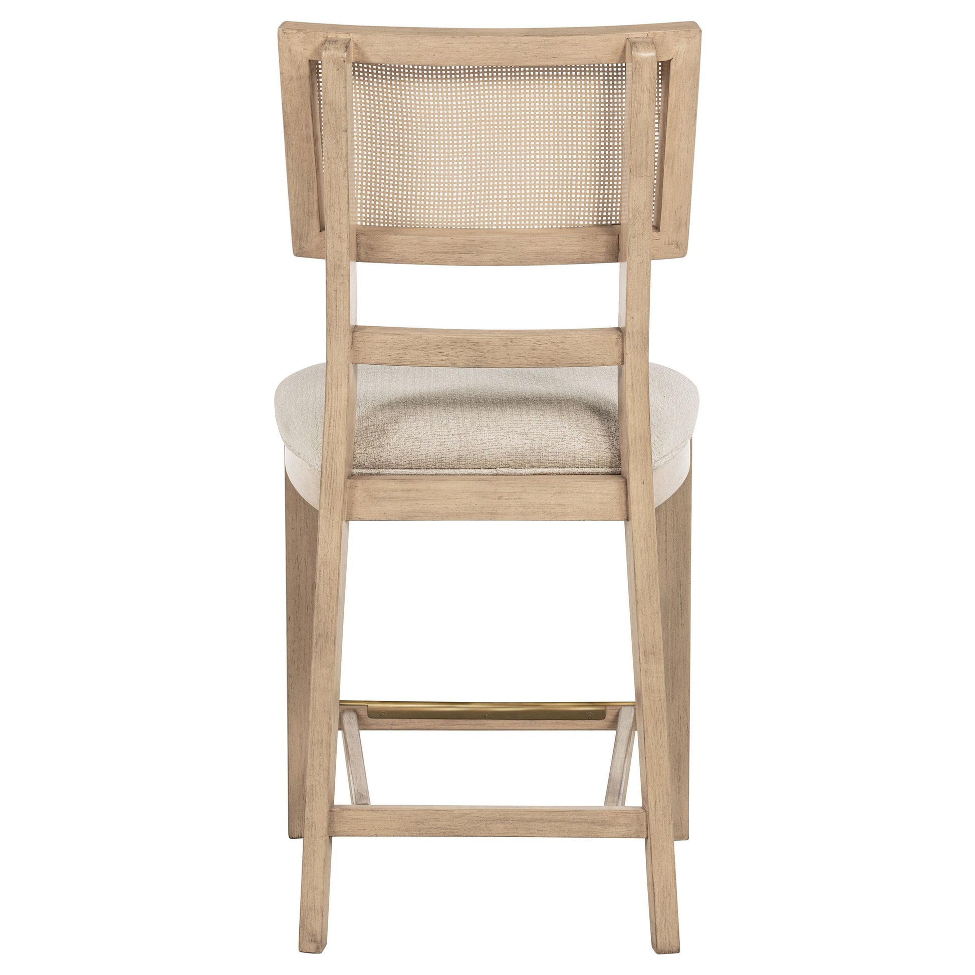  Coaster Furniture Kailani 109389 Rattan Cane Counter Side Chair - Beige Oak IMAGE 7