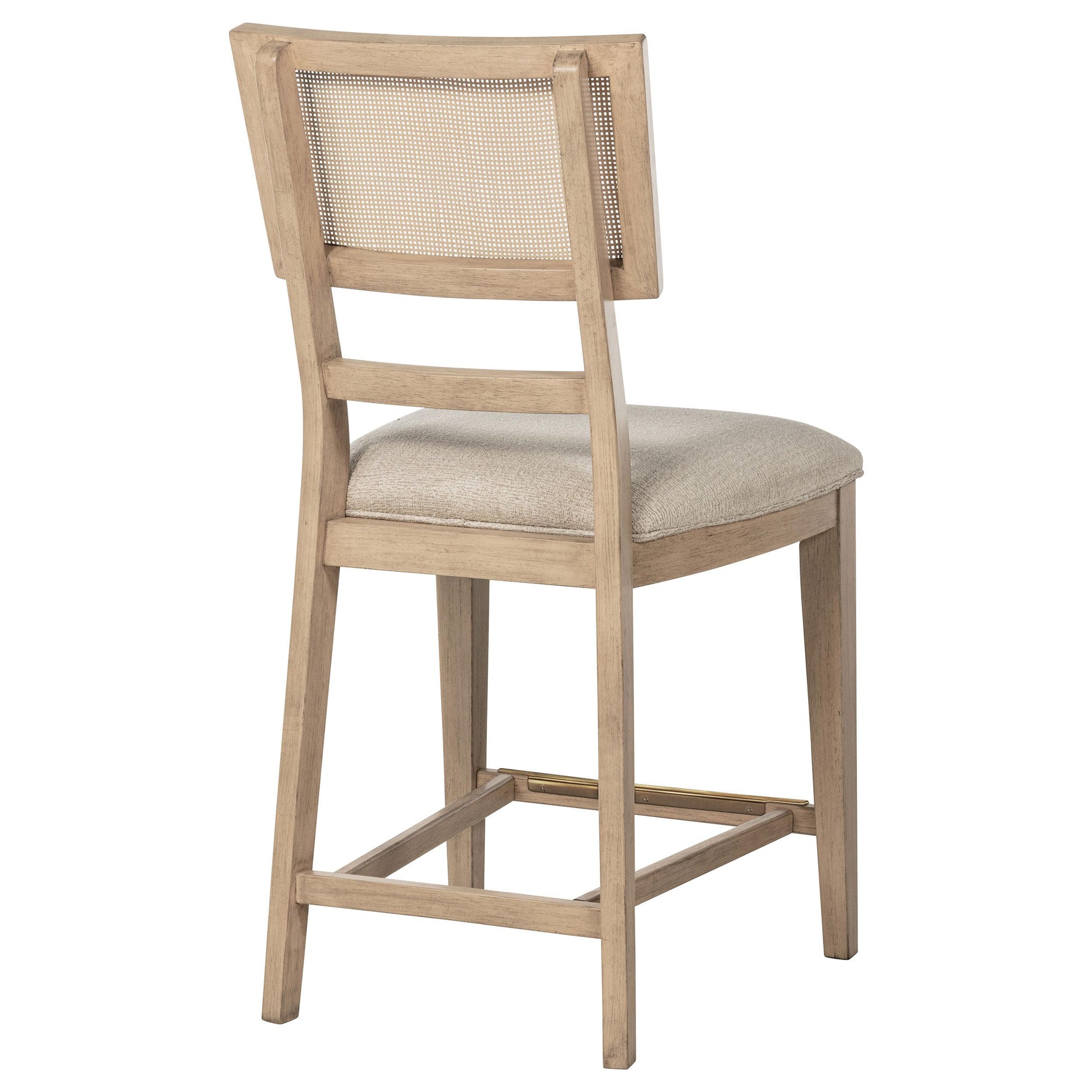  Coaster Furniture Kailani 109389 Rattan Cane Counter Side Chair - Beige Oak IMAGE 8