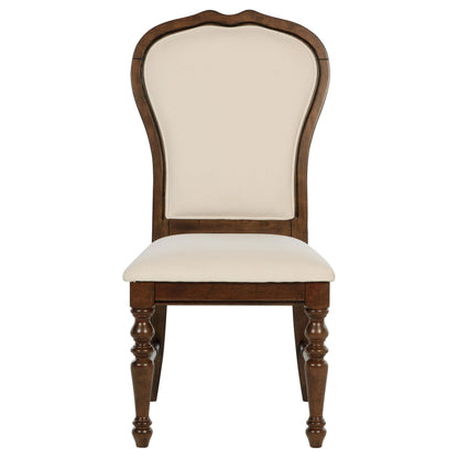 Coaster Furniture Landon 109402 Upholstered Dining Side Chair - Rich Brown IMAGE 3