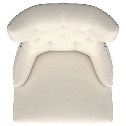 Coaster Furniture Baney 115572 Fabric Upholstered Dining Side Chair - Beige and Black IMAGE 10