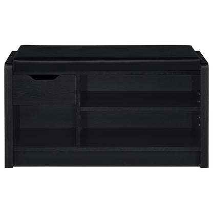 Coaster Furniture Arrington 910323 Storage Bench - Black IMAGE 4
