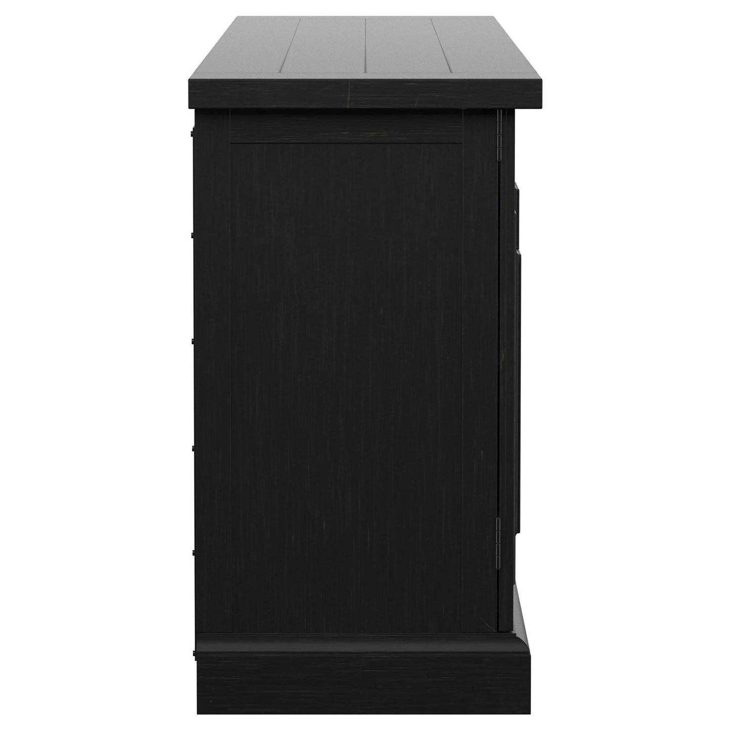  Coaster Furniture Florence 115535 4-door Dining Sideboard Buffet - Distressed Black IMAGE 9