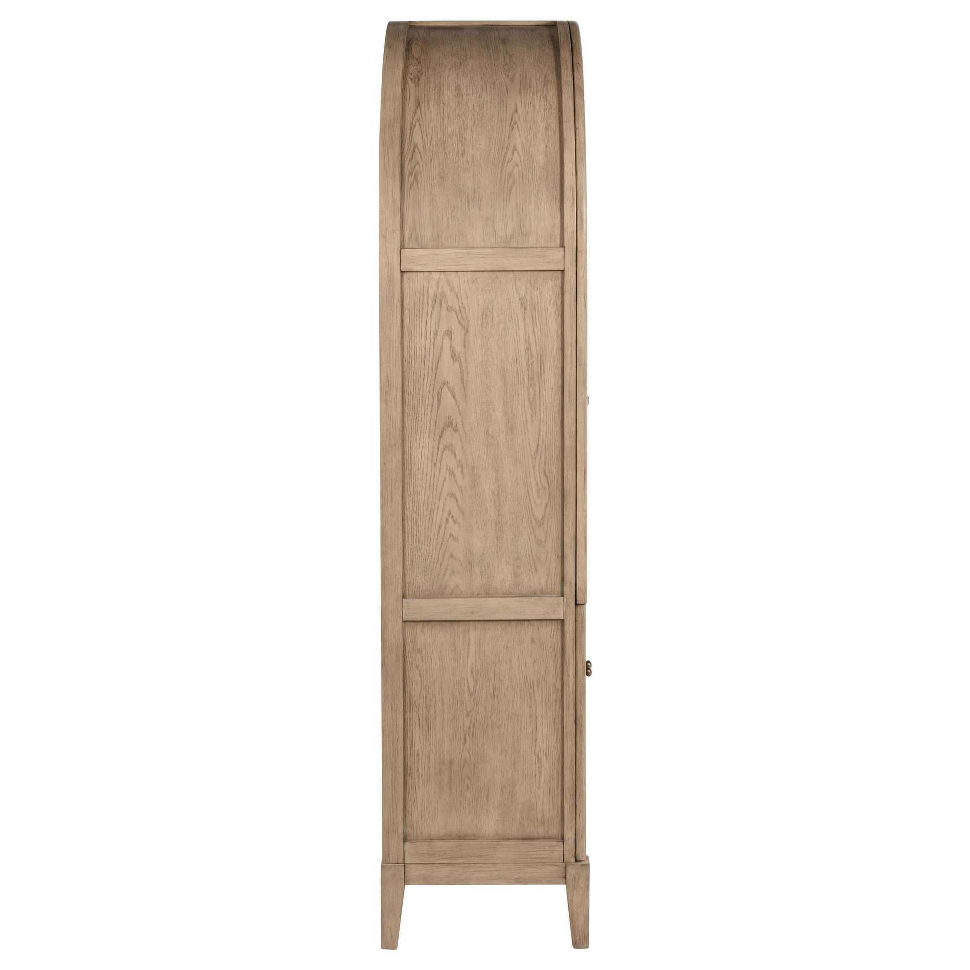  Coaster Furniture Kailani 109386 4-Door Cane Dining Vitrine Display Cabinet - Beige Oak IMAGE 7