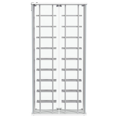 Coaster Furniture Montara 182037 Tempered Glass Wine Storage LED Curio Cabinet - Chrome IMAGE 14