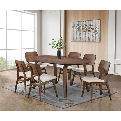 Furniture of America Narvik FM3212WN-SC-2PK Side Chair IMAGE 2