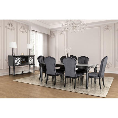 Furniture of America Hannoria FM3416BK-T Dining Table IMAGE 2