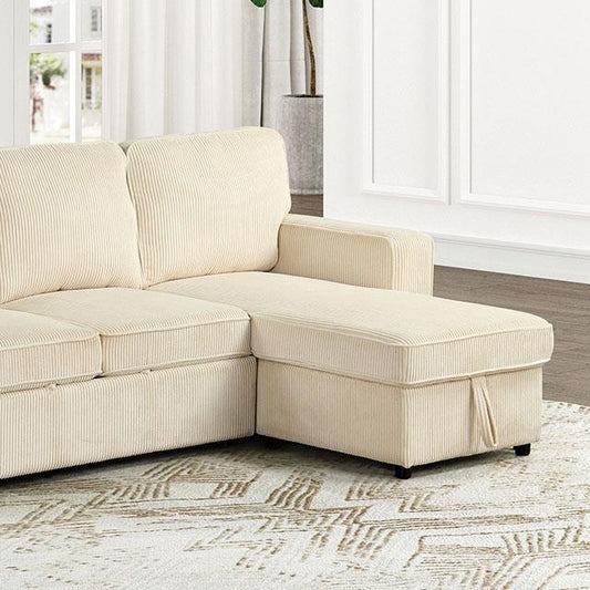 Furniture of America Yves FM6964BG-SECT Sectional IMAGE 1