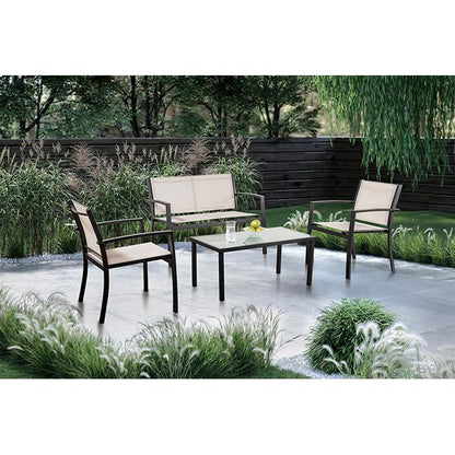  Furniture of America Ibiza LA-A017LB-4PK 4 pc Sling Set K/D IMAGE 3