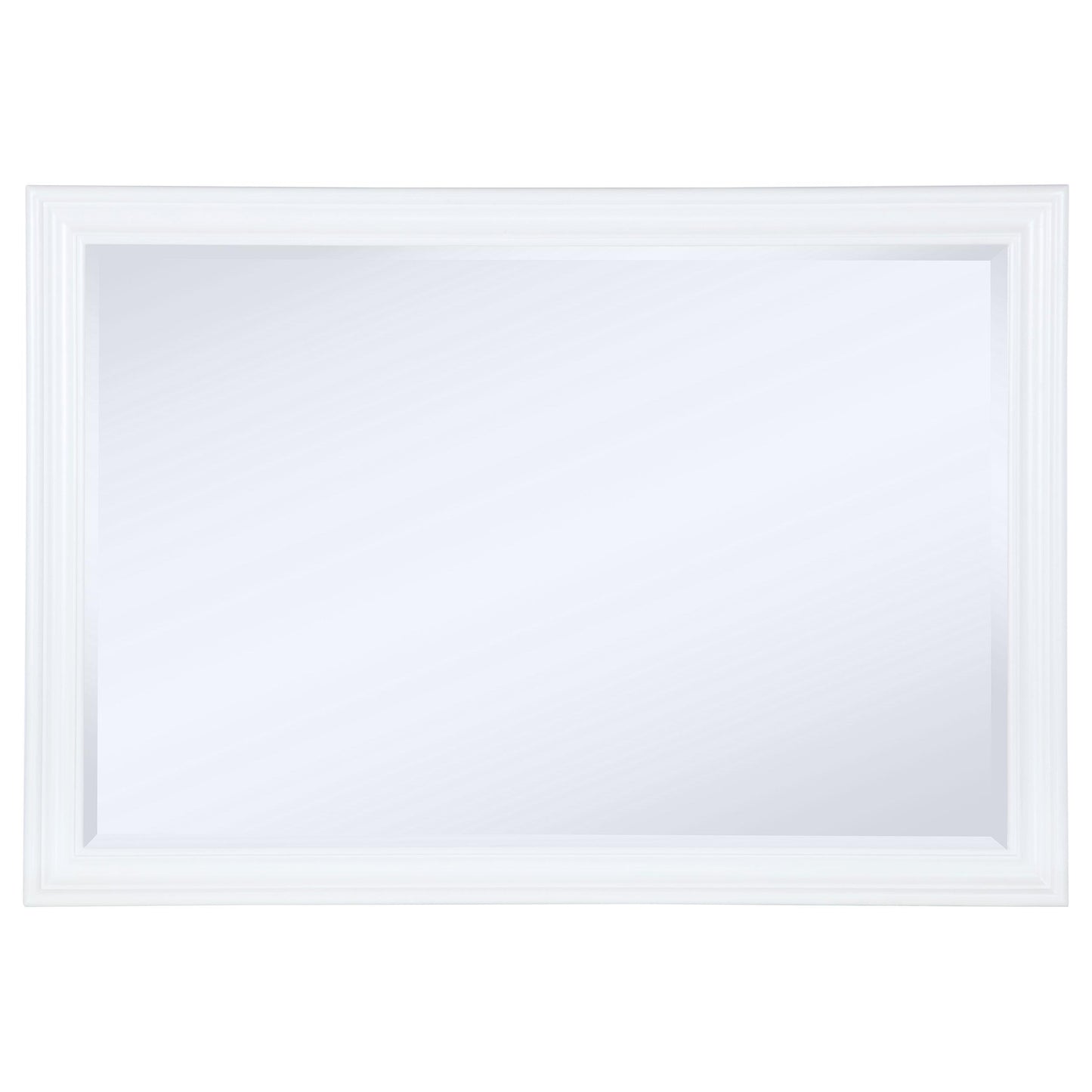 Coaster Furniture Bexhill 223474 Dresser Mirror - White IMAGE 2
