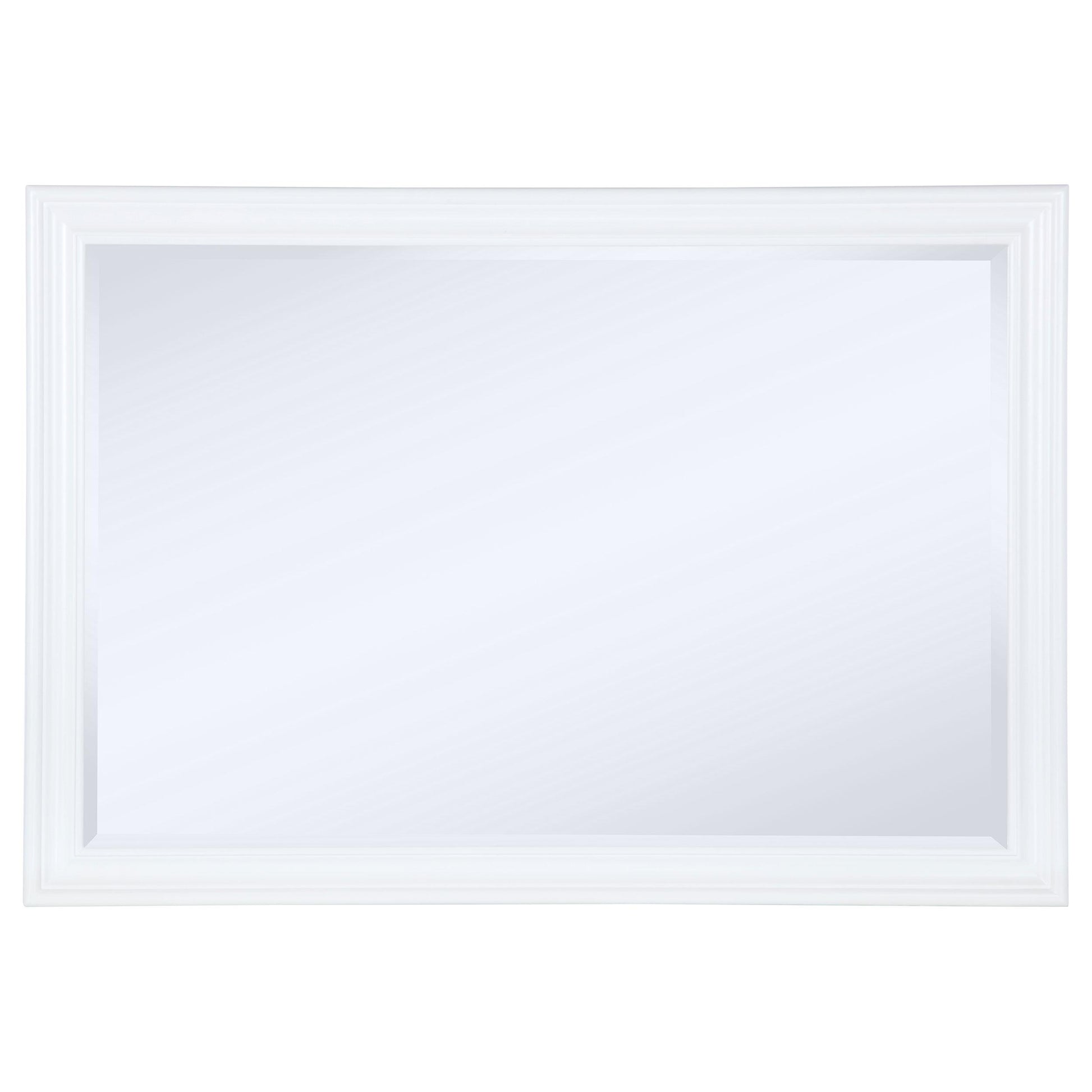 Coaster Furniture Bexhill 223474 Dresser Mirror - White IMAGE 2
