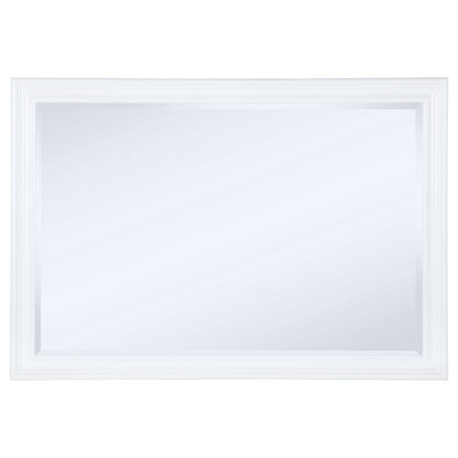 Coaster Furniture Bexhill 223474 Dresser Mirror - White IMAGE 2