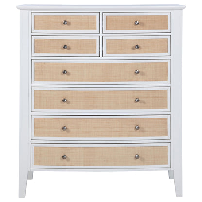 Coaster Furniture Bexhill 223475 8-Drawer Chest of Drawers - White IMAGE 2