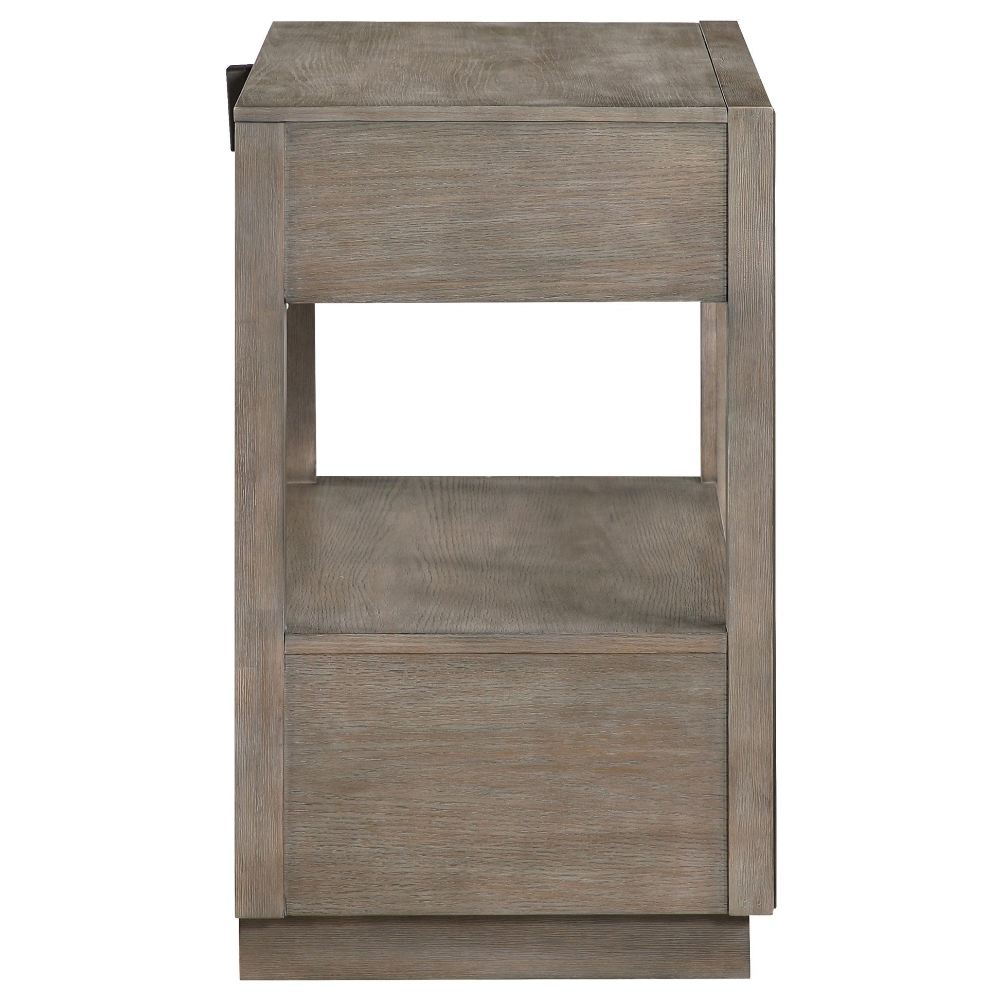 Coaster Furniture Durango 223272 2-Drawer Nightstand Bedside Table - Taupe Oak IMAGE 8