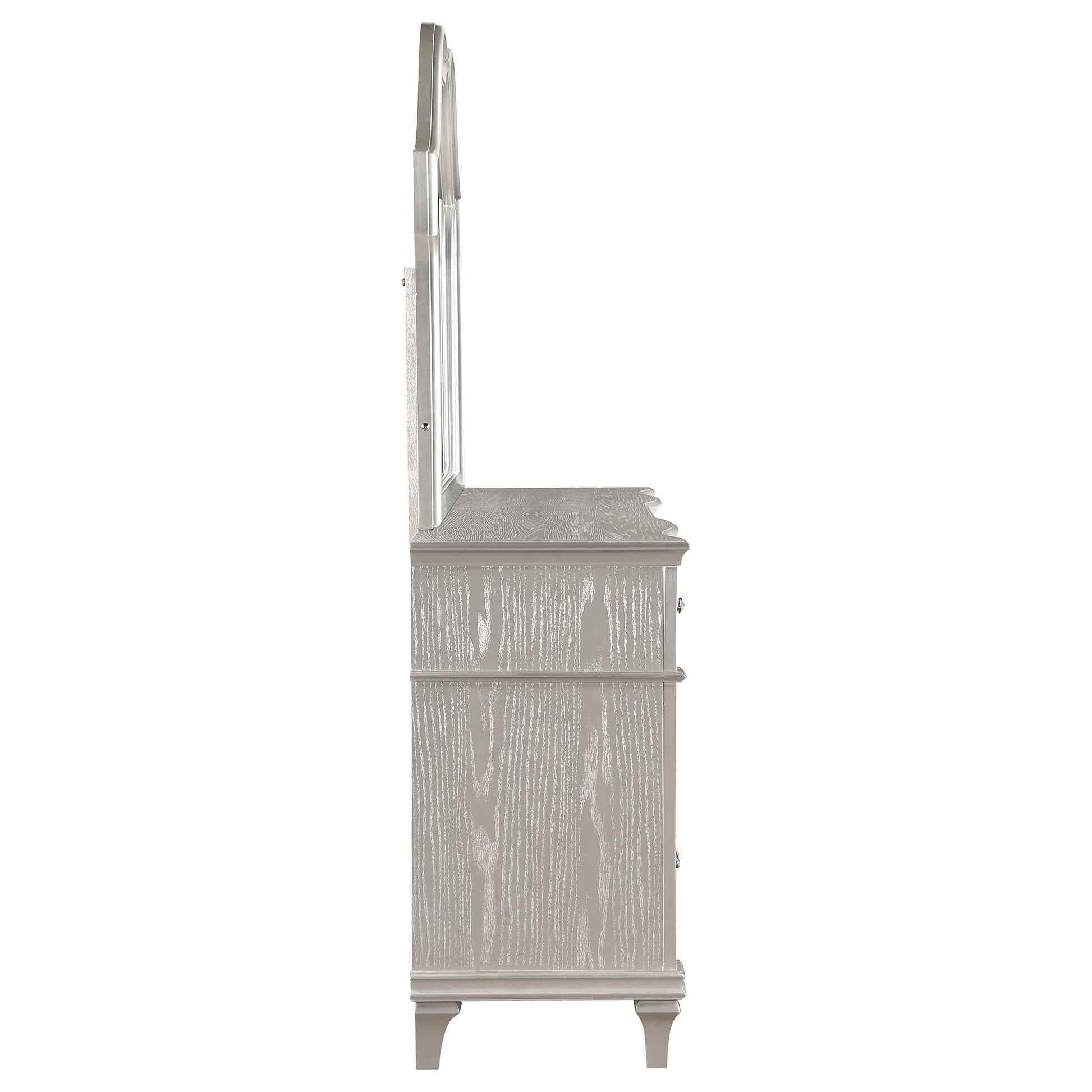 Coaster Furniture Evangeline 223393M 9-Drawer Dresser with Mirror - Silver Oak IMAGE 8