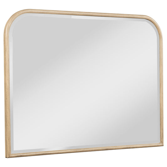  Coaster Furniture Kailani 225044 Dresser Mirror - Beige Oak IMAGE 1