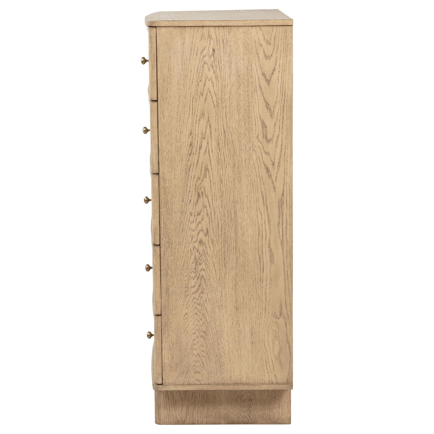  Coaster Furniture Kailani 225045 5-Drawer Bedroom Chest of Drawers - Beige Oak IMAGE 4