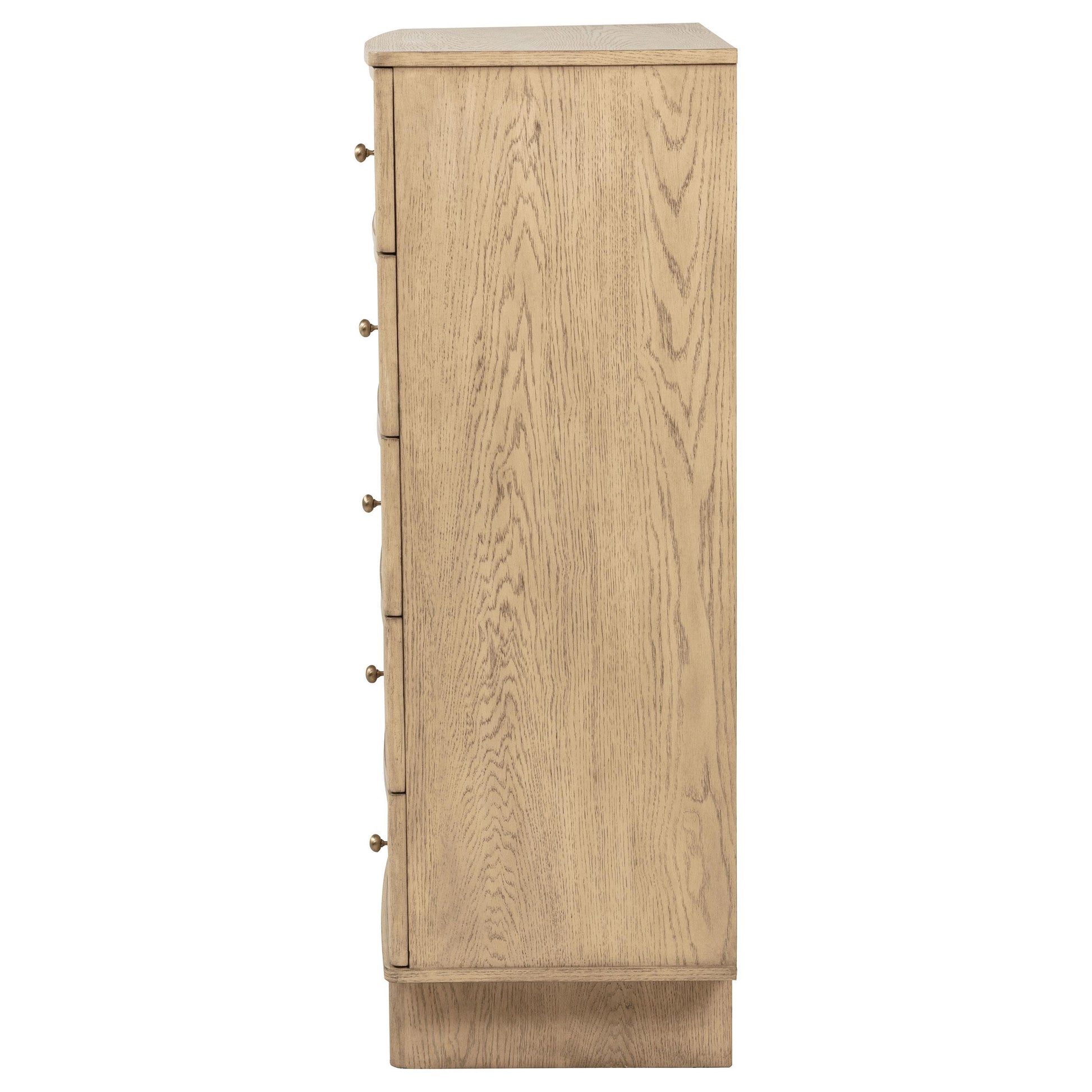  Coaster Furniture Kailani 225045 5-Drawer Bedroom Chest of Drawers - Beige Oak IMAGE 4