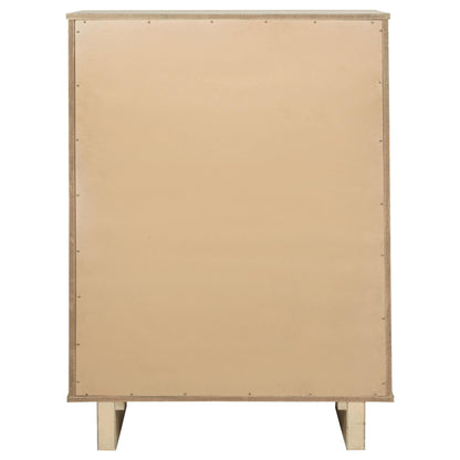  Coaster Furniture Kailani 225045 5-Drawer Bedroom Chest of Drawers - Beige Oak IMAGE 6
