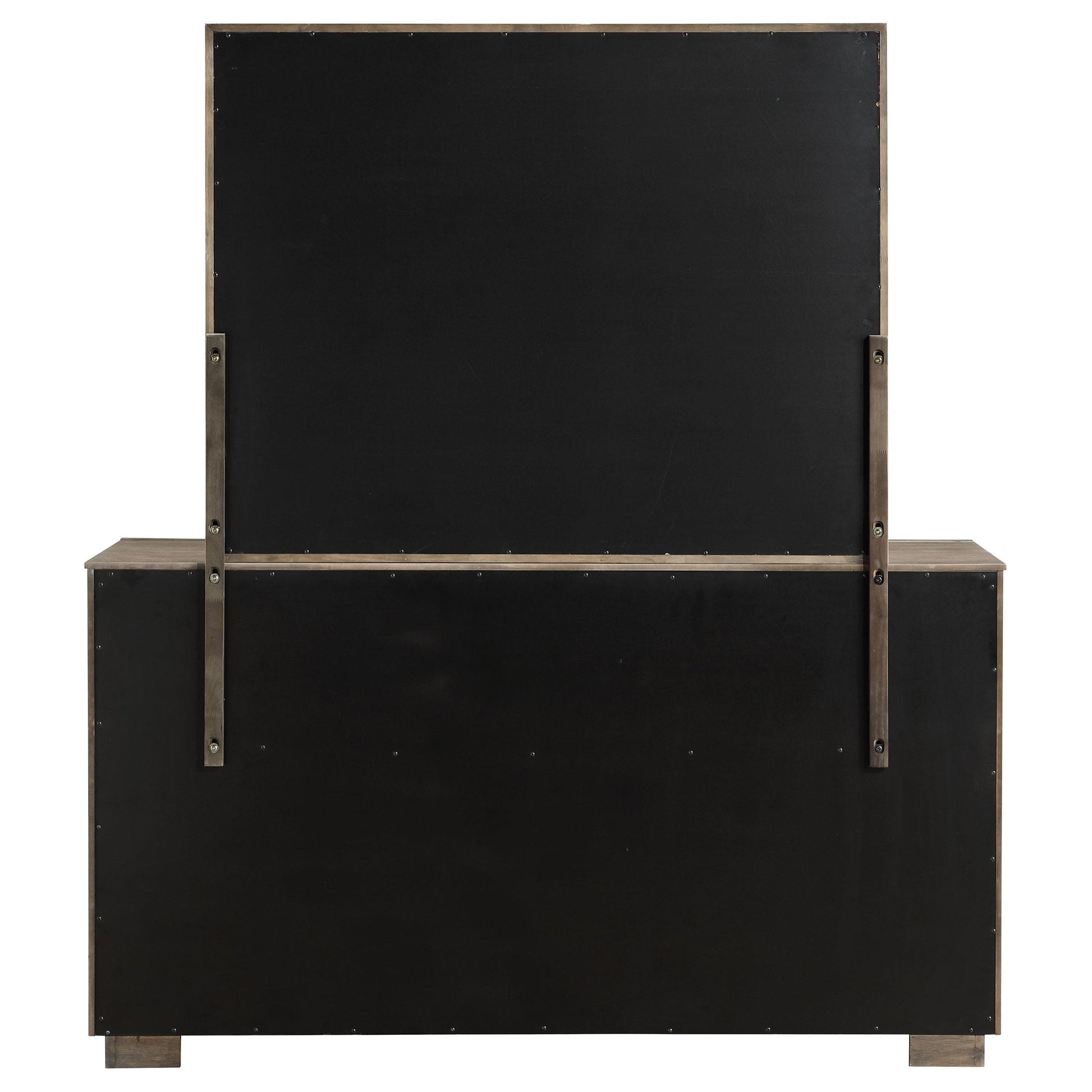 Coaster Furniture Durango 223273M 8-Drawer Dresser and Mirror - Taupe Oak IMAGE 6