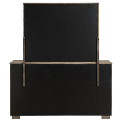 Coaster Furniture Durango 223273M 8-Drawer Dresser and Mirror - Taupe Oak IMAGE 6