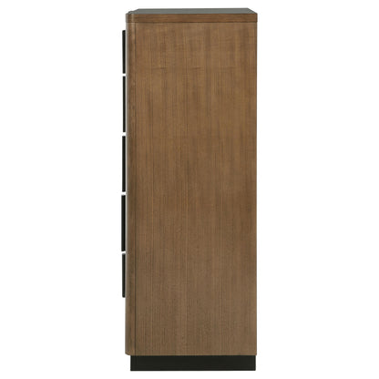 Coaster Furniture Terrace 224905 5-Drawer Chest of Drawers - Ash Brown IMAGE 4