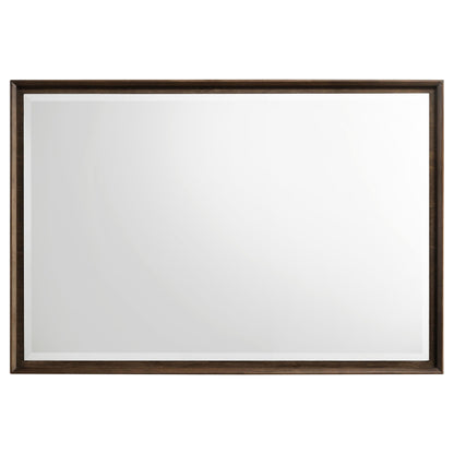 Coaster Furniture Glenwood 225014 Dresser Mirror - Warm Brown IMAGE 2