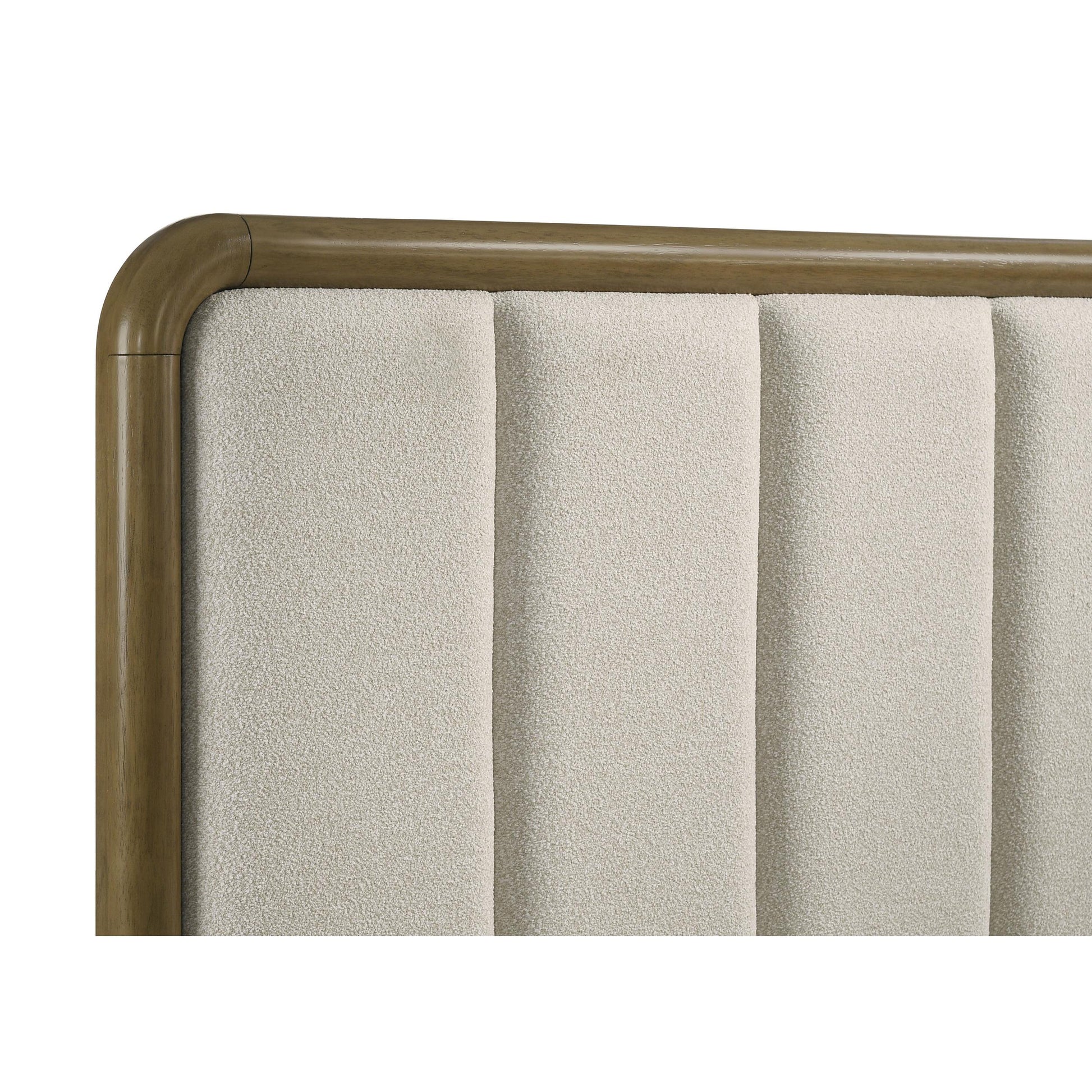 Coaster Furniture Amsbury 224271KE 59-inch Upholstered Eastern King Bed - Nutmeg IMAGE 6