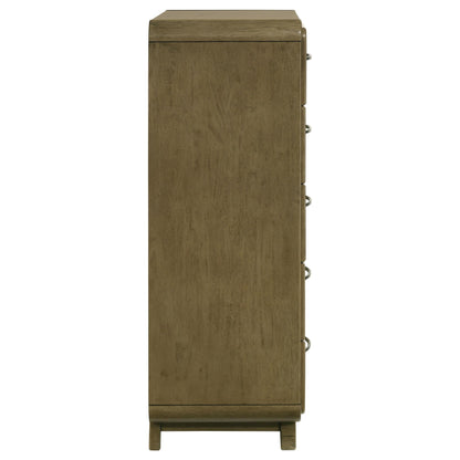Coaster Furniture Amsbury 224275 5-Drawer Chest of Drawers - Nutmeg IMAGE 8