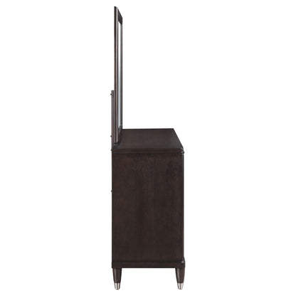 Coaster Furniture Emberlyn 223063M 6-Drawer Dresser with Mirror - Brown IMAGE 8