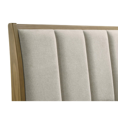 Coaster Furniture Granada 224921Q Upholstered Queen Panel Bed - Natural Pine IMAGE 6
