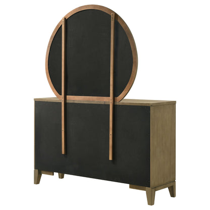 Coaster Furniture Granada 224923M 8-Drawer Dresser and Mirror - Natural Pine IMAGE 7