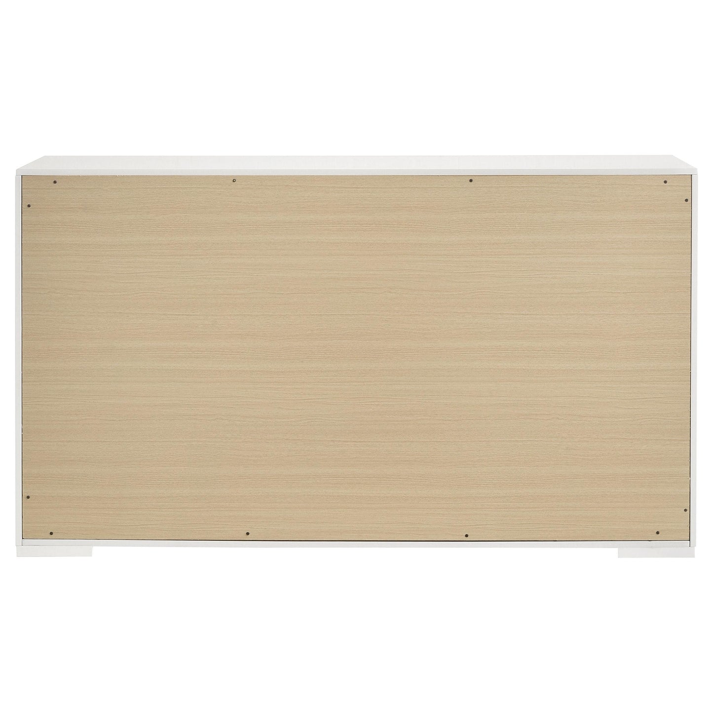 Coaster Furniture Ives 224943 6-Drawer Dresser Cabinet - White High Gloss IMAGE 6