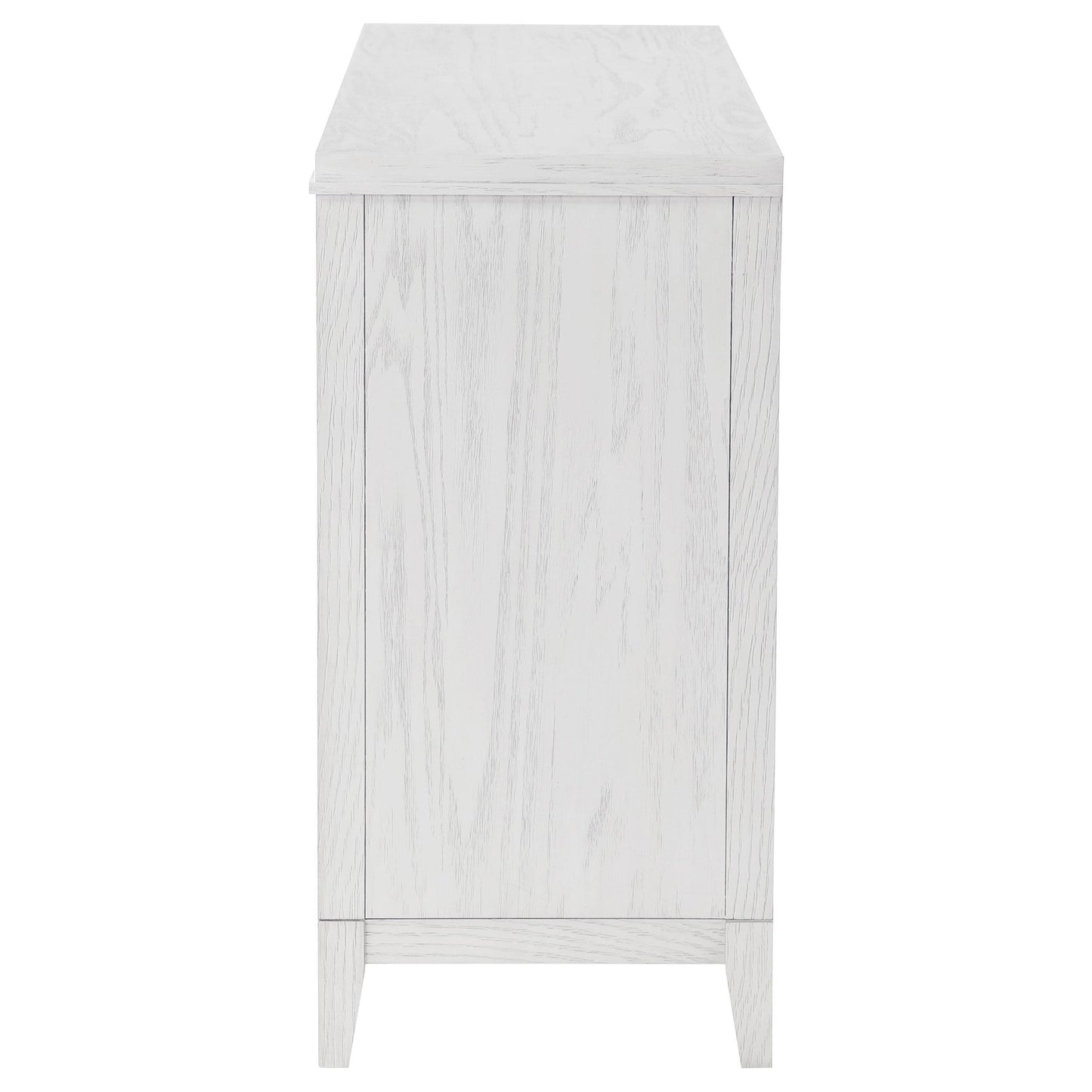 Coaster Furniture Marielle 224843 6-Drawer Bedroom Dresser - Distressed White IMAGE 4