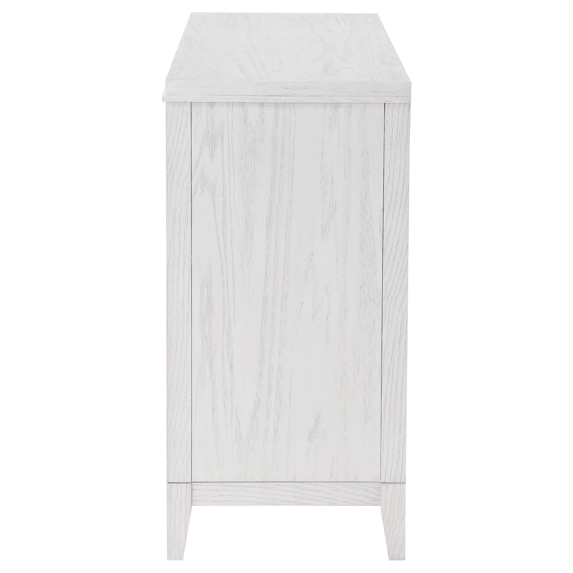 Coaster Furniture Marielle 224843 6-Drawer Bedroom Dresser - Distressed White IMAGE 4