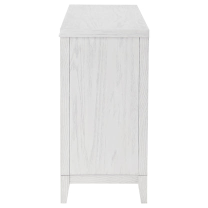 Coaster Furniture Marielle 224843 6-Drawer Bedroom Dresser - Distressed White IMAGE 4