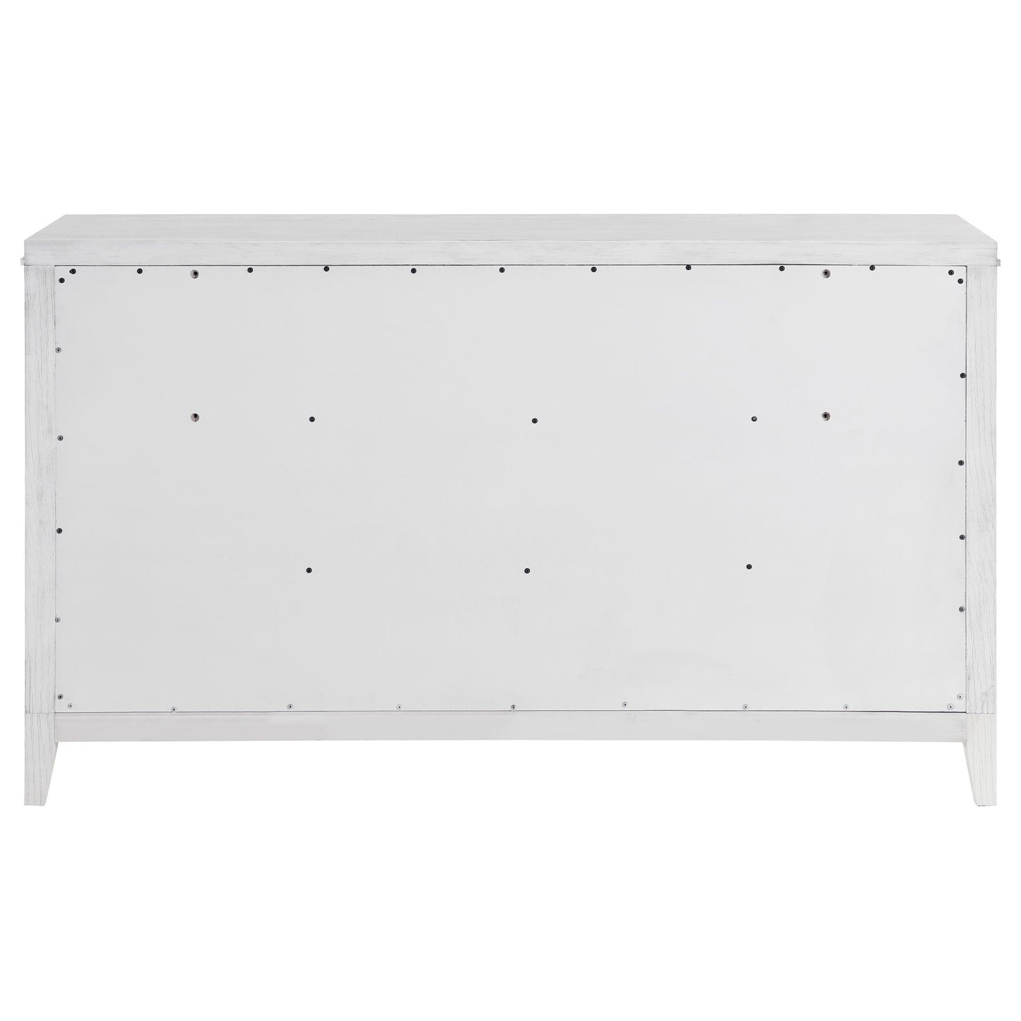 Coaster Furniture Marielle 224843 6-Drawer Bedroom Dresser - Distressed White IMAGE 6
