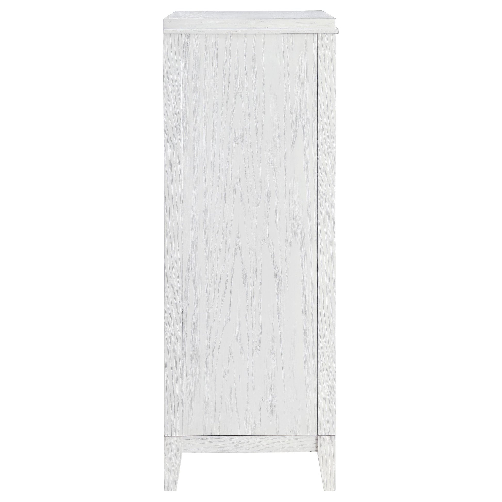 Coaster Furniture Marielle 224845 5-Drawer Bedroom Chest - Distressed White IMAGE 8