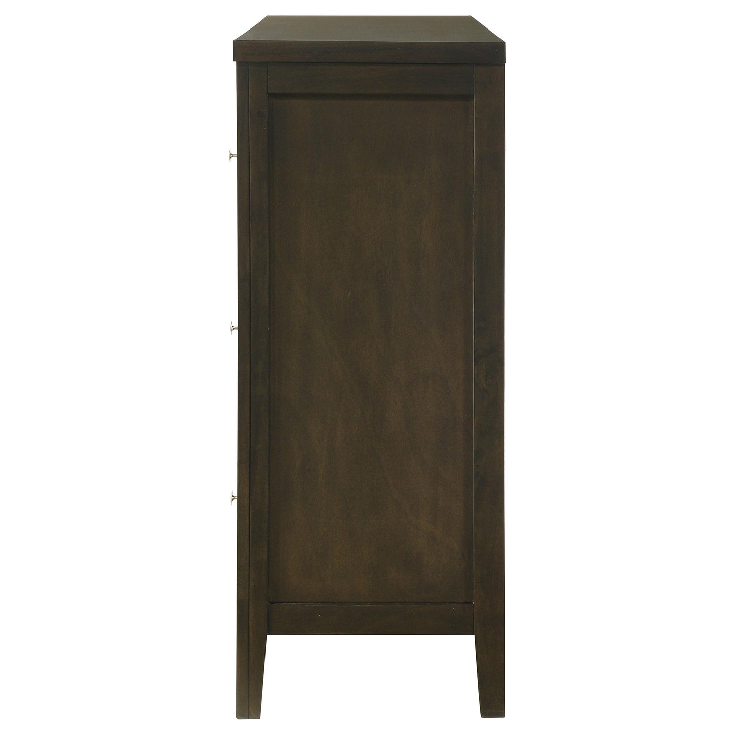 Coaster Furniture Wilkes 224423 6-Drawer Dresser Cabinet - Dark Cocoa IMAGE 4