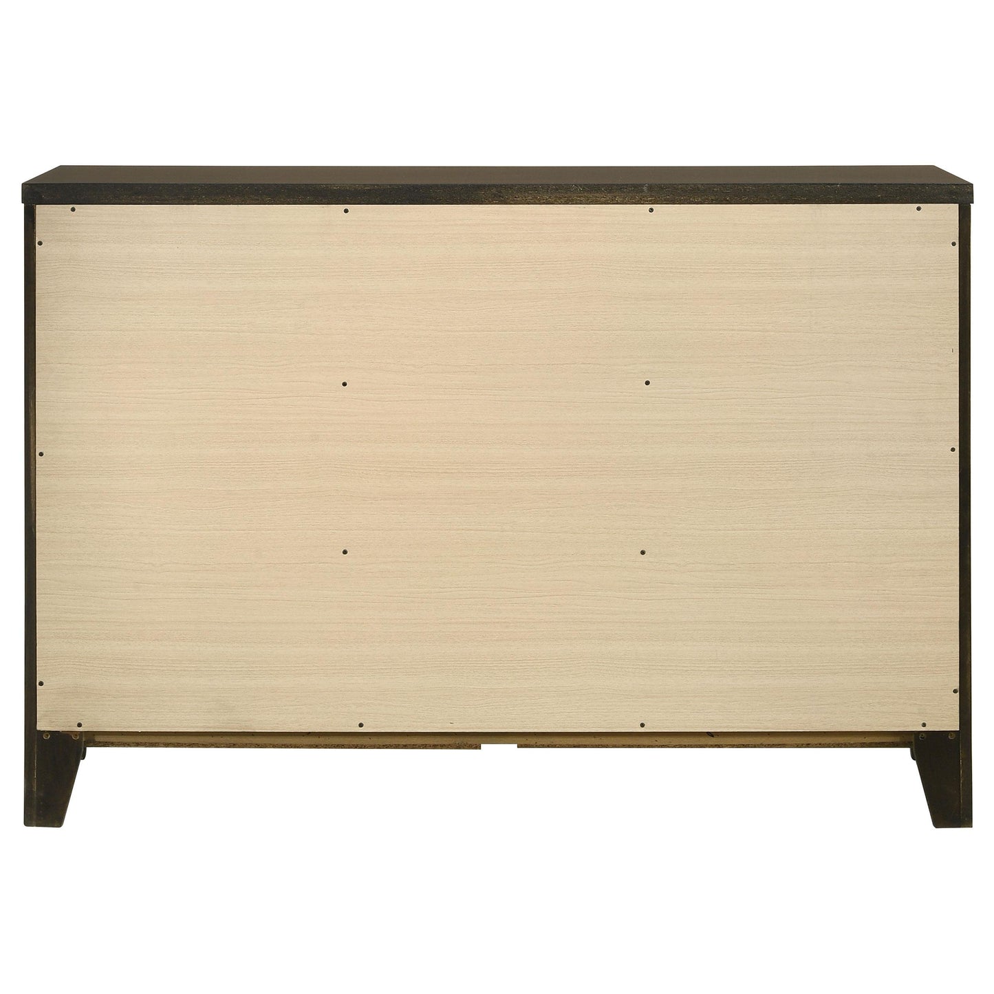 Coaster Furniture Wilkes 224423 6-Drawer Dresser Cabinet - Dark Cocoa IMAGE 6